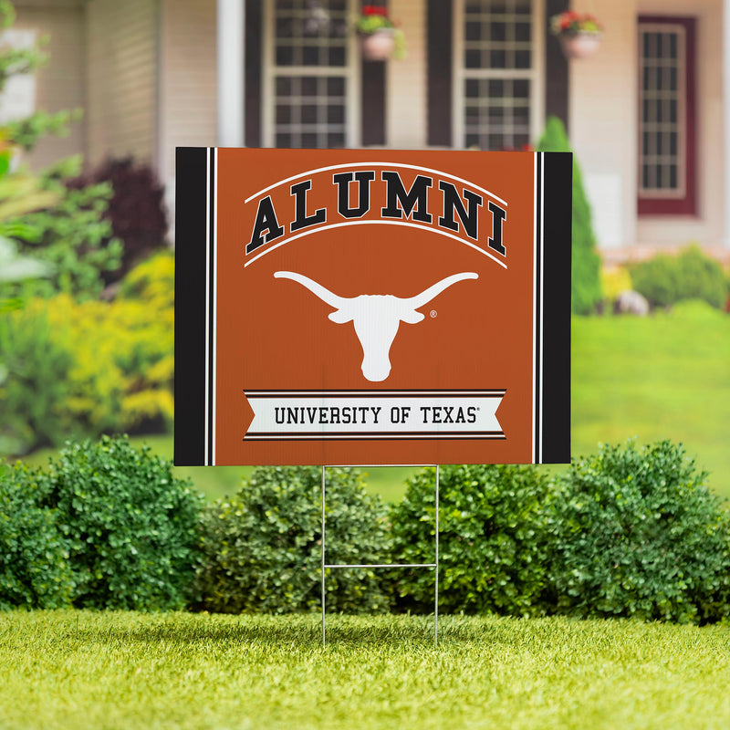 University of Texas Yard Sign Alumni
