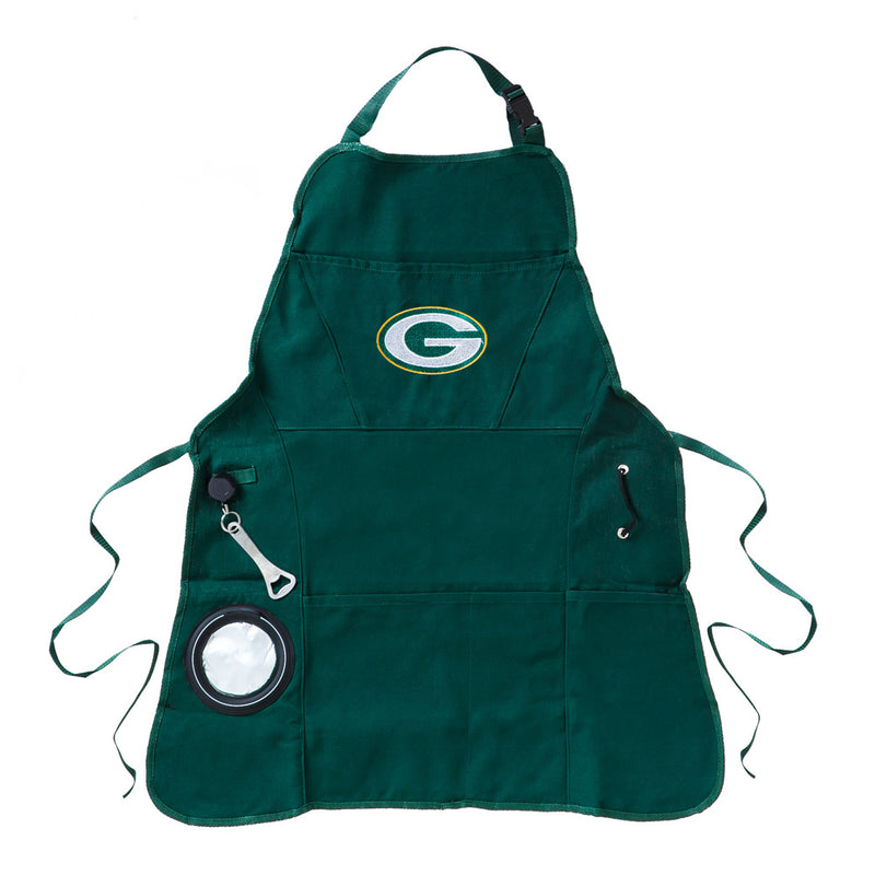 Evergreen Kitchenware,Apron, Mens, Green Bay Packers,26x30x0.3 Inches
