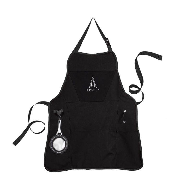 Grill Apron, Black, Space Force,4ap5065ga