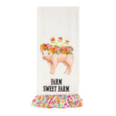 Petal & Plow Kitchen Towels Tea Towel Set Program, Farm Animals, Asst of 3