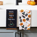 Haunted House Tea Towel Set Program, 2 Asst Sets of 2, 12 Sets Total