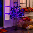Halloween Maple Indoor/Outdoor LED Color Changing Tree, 48"H