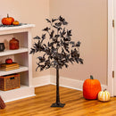 Halloween Maple Indoor/Outdoor LED Color Changing Tree, 48"H