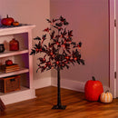 Halloween Maple Indoor/Outdoor LED Color Changing Tree, 48"H
