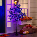 Halloween Maple Indoor/Outdoor LED Color Changing Tree, 72"H