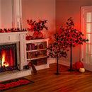 Halloween Maple Indoor/Outdoor LED Color Changing Tree, 72"H