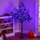 Halloween Maple Indoor/Outdoor LED Color Changing Tree, 72"H