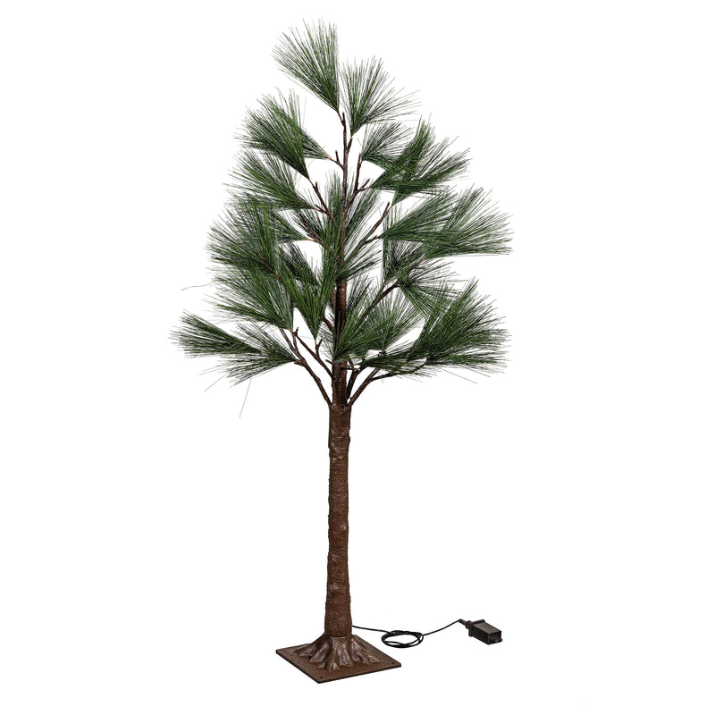 Woodland Storybook Tree Pine Indoor/Outdoor LED Artificial Tree, 48"H