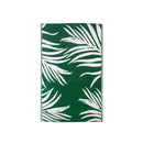 Reversible Weather-Resistant Rug 3'x5' Green Palms