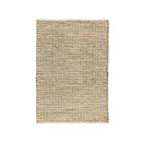 Weather-Resistant 2x3 Rug, Olive Erased Geometric