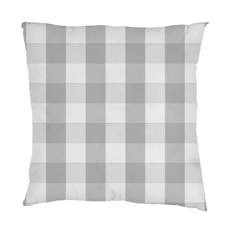 Home Sweet Home Plaid Interchangeable Pillow Cover