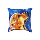 Winter Pup Pillow Cover