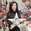 17" x 17" Star Shaped Pillow