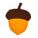 13" Shaped Pillow with Embroidering, Acorn,4sp36007