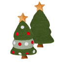 24" Shaped Pillow, Christmas Tree,4sp39001