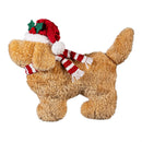 Heartfelt Cheer Throw Pillow Christmas Dog Shaped Pillow Program, 17"L x 15"H