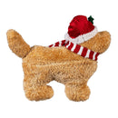Heartfelt Cheer Throw Pillow Christmas Dog Shaped Pillow Program, 17"L x 15"H