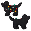 Heartfelt Cheer Throw Pillow Christmas Dog Shaped Pillow Program, 17"L x 15"H