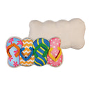 Flip Flop Shaped Pillow, 17.5"L