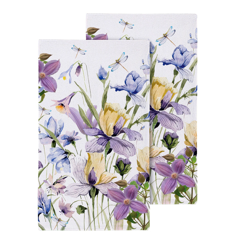 Golden Lilac Quick Dry Kitchen Towel, 18" x 30"