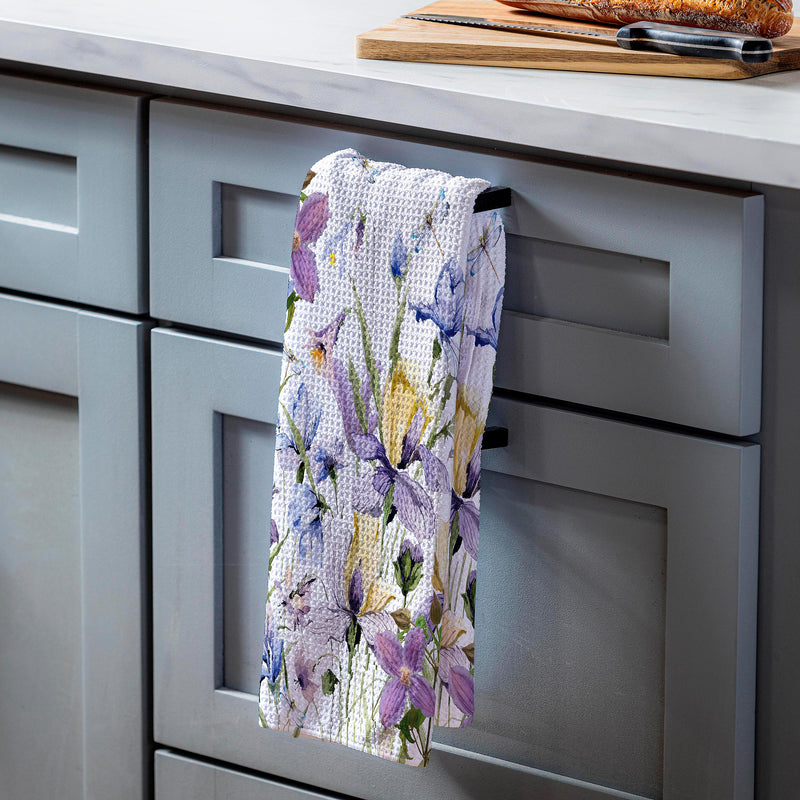 Golden Lilac Quick Dry Kitchen Towel, 18" x 30"