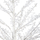 Woodland Storybook Tree White Berry LED Tree, 48"
