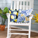 Coastal Citrus Lemons 18" Interchangeable Pillow Cover