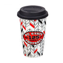 Just Add Color, Travel Cup, Chevron, NC State