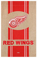 Flag, Burlap, Reg, Detriot Red Wings