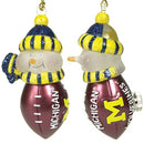 Michigan All-Star Light-Up Snowman