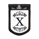 Flag, Gar, Regalia Monogram X