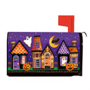 Trick Or Treat Houses Mailbox Cover