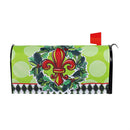 Holiday Fleur De Lis Mailbox Cover