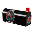 Cardinal Mailbox Saddle with Magnetic Mailbox Door Decor Set