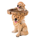 Playful Puppies Birdbath