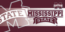 Decorative Insert Mat, Mississippi State