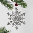 Joyful Traditions Ornament Solid Pewter Snowflake Snowflake