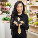 Decorative Cross Wall Décor, 10" L x 15" H
