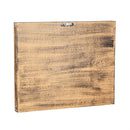 Woodland Storybook Wall Decor, Wood & Textile, Beaded Chickadee, 11" L x 9" H