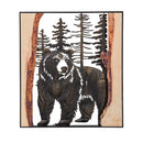 Winter Grove Indoor Wall Decor, Laser Cut Metal & Wood Wall Art, Bear