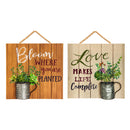 Inspirational Garden Theme Wood Wall D√©cor