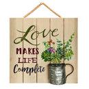 Inspirational Garden Theme Wood Wall D√©cor