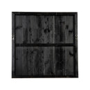 24" x 24" Wood and Metal Cow Wall Art