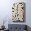 Floral Tufted Wall Décor, 22"L x 34"H