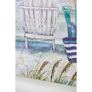 36" L x 24" H Canvas, Watercolor Beach Chairs