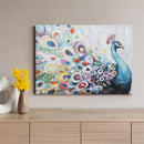 Canvas Wall D√©cor, Peacock, 28" L x 20" H