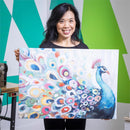 Canvas Wall D√©cor, Peacock, 28" L x 20" H