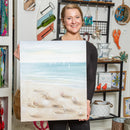 20"L x 24"H Hand Painted Textured Indoor Canvas Wall Decor, Shoreline,6c89011