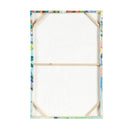 24" L x 36" H Outdoor Canvas, Color Burst Flowers