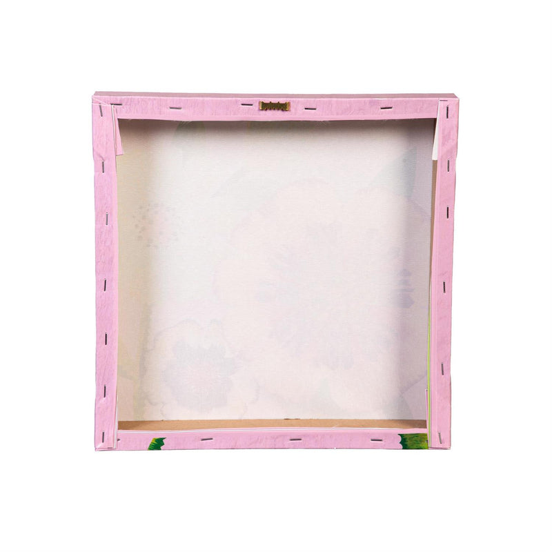 Pastel Flowers Canvas Wall D√©cor, 12" H x 12" L